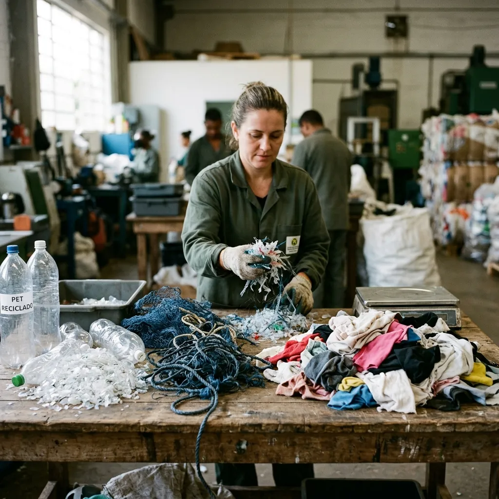 O que são tecidos reciclados e como eles chegam aos uniformes? — Tecidos Recicláveis em Uniformes: Vale a Pena Investir?