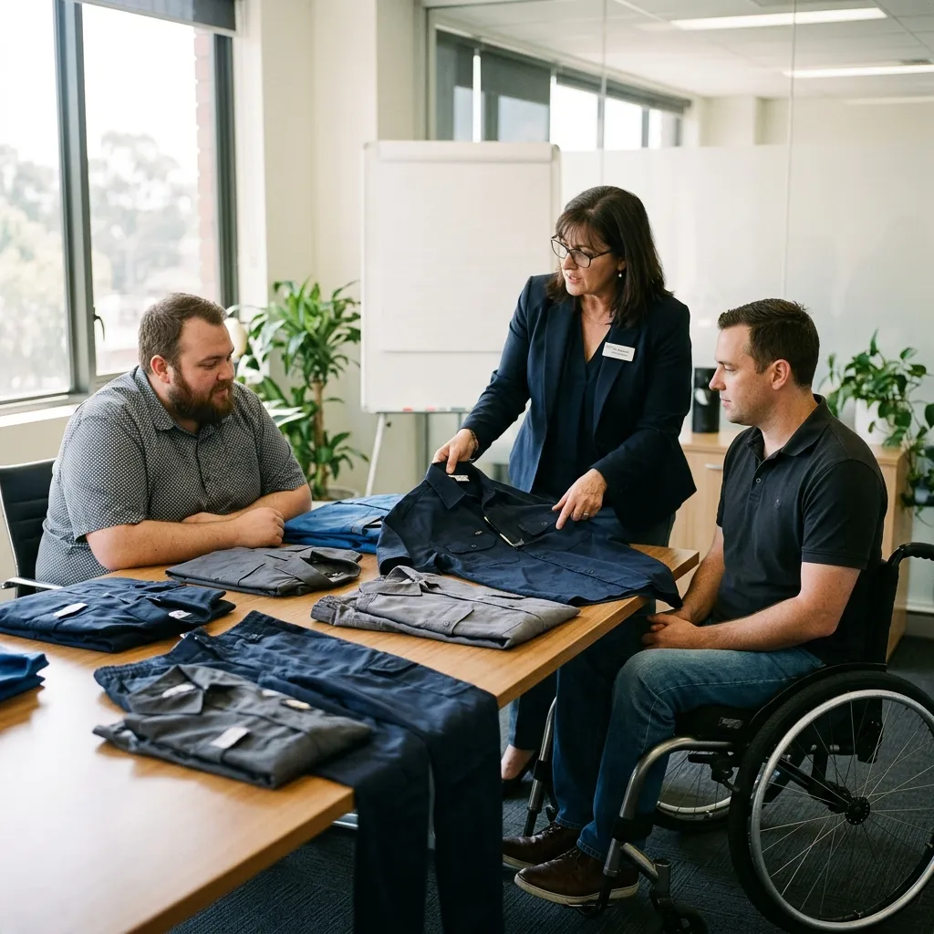 O que torna um uniforme realmente inclusivo? — Uniformes Inclusivos: Como Adaptar Modelos para Todos os Corpos e Necessidades